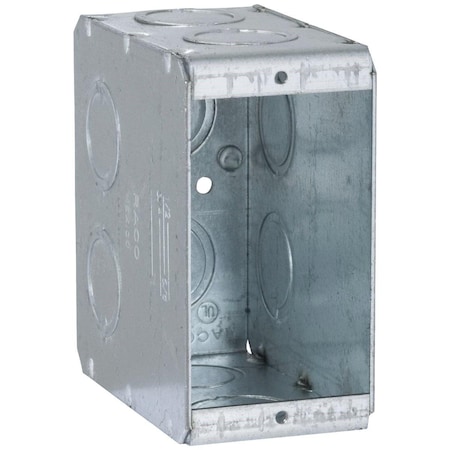 Southwire Electrical Box, 21 cu in, Wall Box Type, 1 Gang, Steel TB-135-UPC